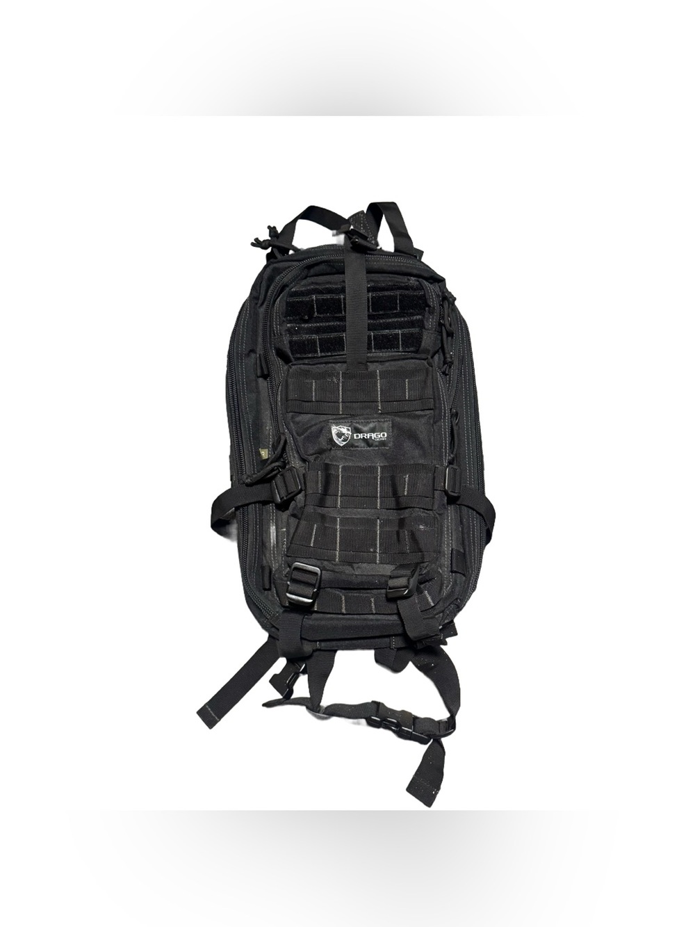 Drago Gear Tracker Backpack Black Tactical Assault Molle Daypack Gorp Utility